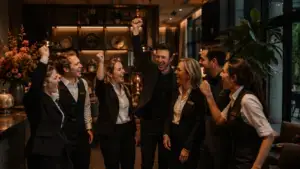 Winning hotel competition